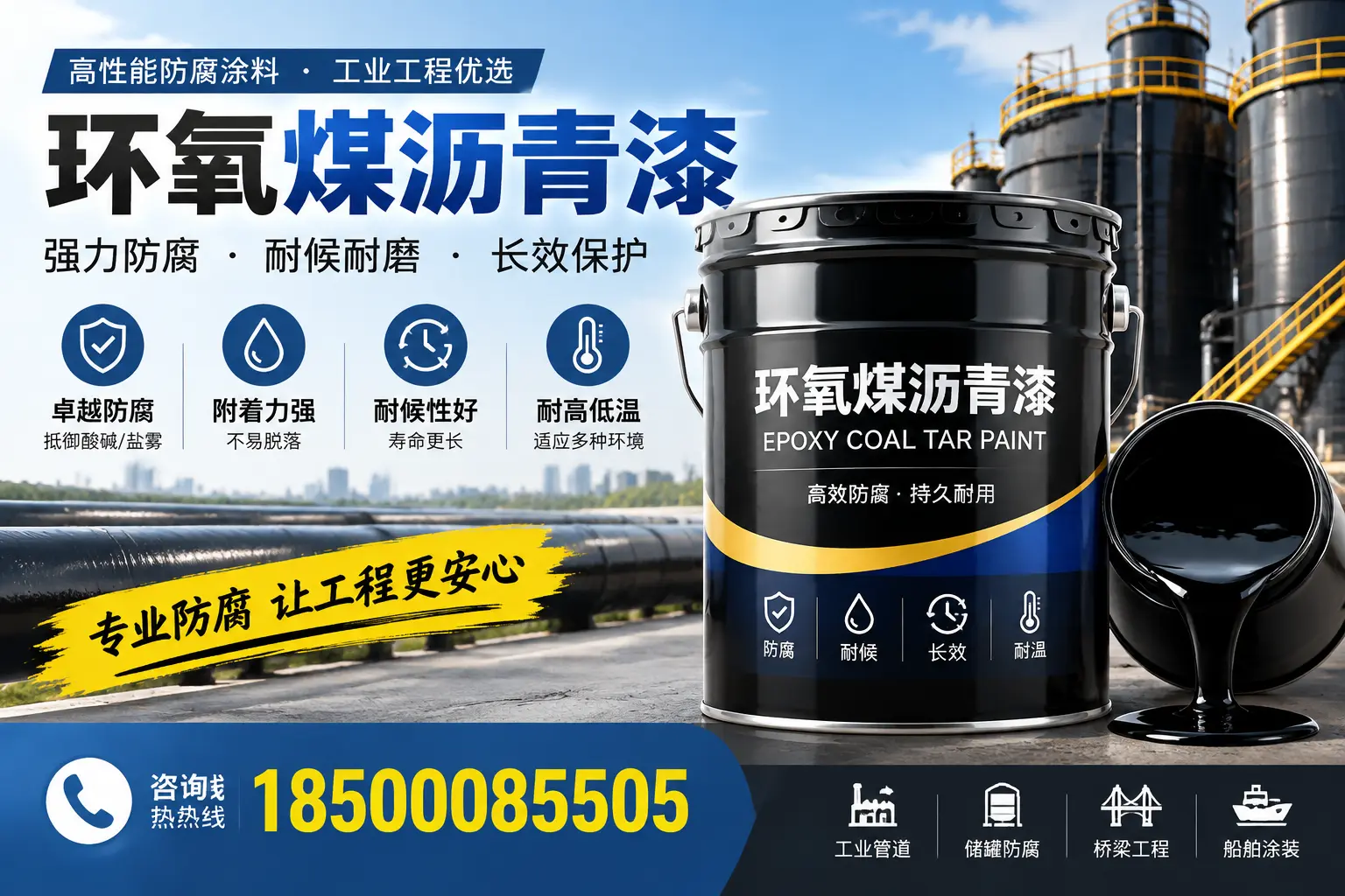 环氧煤沥青漆的施工方法与注意事项，确保在枣庄顺利完成